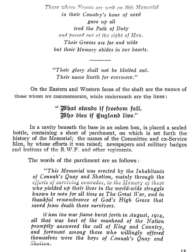 A local resident shared some history with me today Shotton&amp;CQuay war memorial.