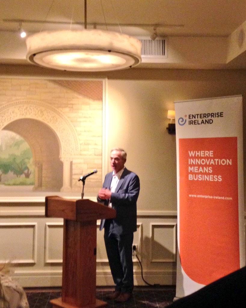 JonathanBarnes_'s tweet image. Minister @RichardbrutonTD speaking at the @EI_theUSA #AccessSiliconValley event last night