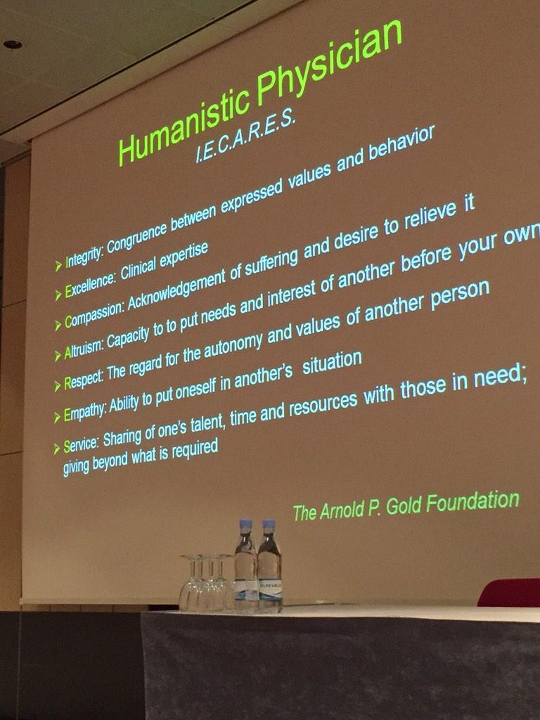 StarSkaterDk's tweet photo. #dasaim14 46. Husfeldt Lecture. Dr. Ashok Sarnaik on the humanistic physician http://t.co/23NLWWA9N5