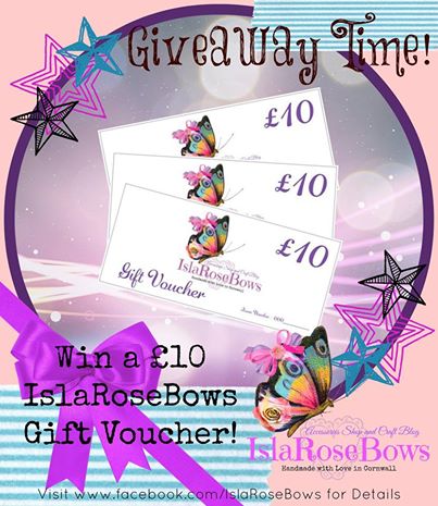 facebook.com/IslaRoseBows #Win a £10 IRB voucher. See FB page to enter. #FollowFriday #LoveSaltash #competition
