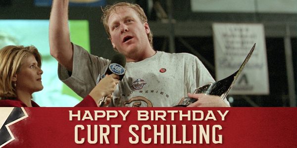 Happy Birthday to former great and 2001 World Series co-MVP Curt Schilling! 