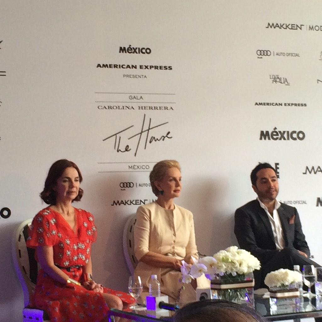 makkenmx's tweet photo. “Me inspira la cultura de México. Hay tanto que ver en todo lo que rodea. Me inspira México”. - Carolina Herrera. http://t.co/dlakXzrboC