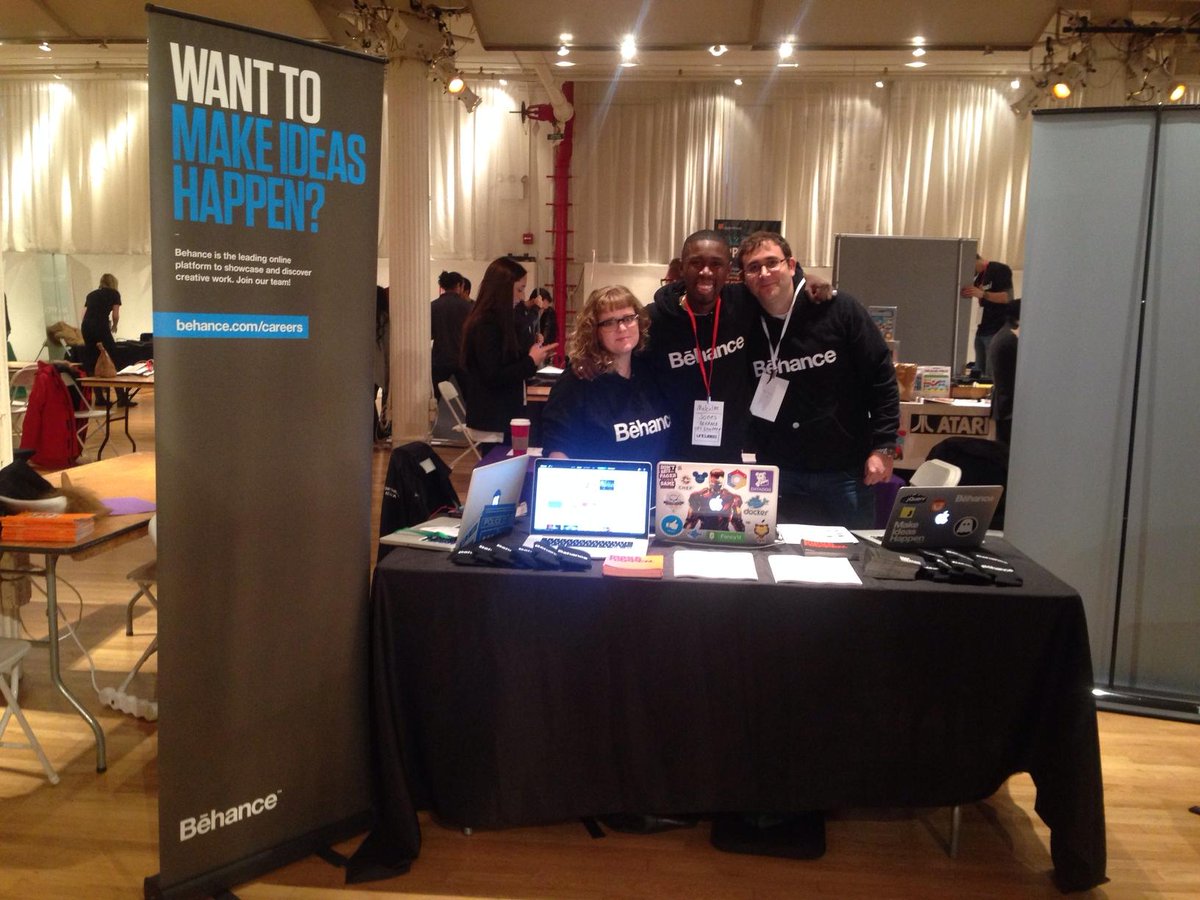 Behance's tweet image. Are you at #uncubed in NYC today? Stop by our booth &amp;amp; say hello!