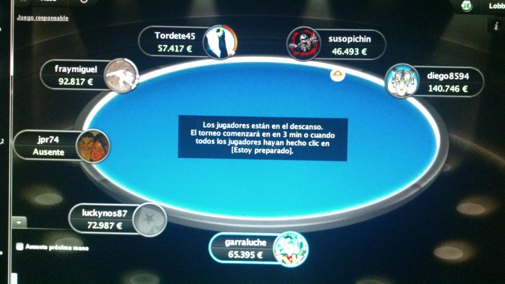 albercaperote's tweet photo. Hoy mesa final de poker. 4 puesto aunque merecia mas. ( all in 88 y villano call con q10. Un pellizquitoooo http://t.co/6QCeUYVVtW