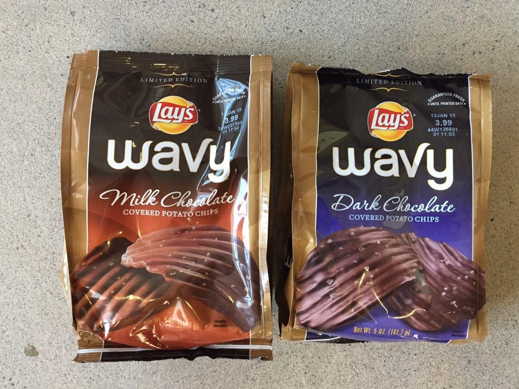 Lays Chocolate Potato Chips