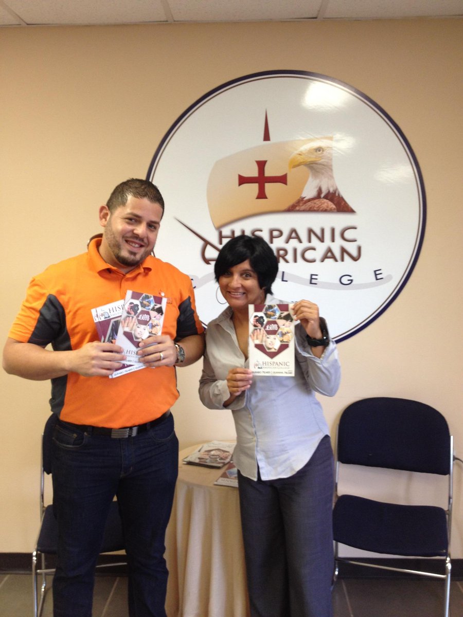HacHispanic's tweet image. Grupo de Admisiones #hispanicamericancollege