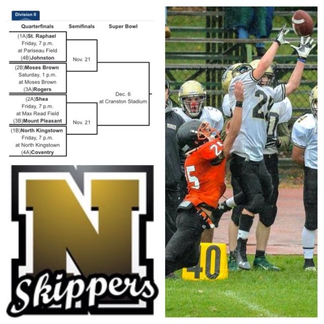 Good luck to @THunts28 and #NKFB in the playoffs tonight!