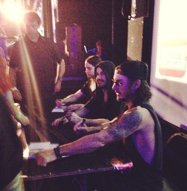 When my best friend and I drove to Atlanta for my birthday and we ended up meeting <a href="/30SECONDSTOMARS/">THIRTY SECONDS TO MARS</a> #MARSflashback