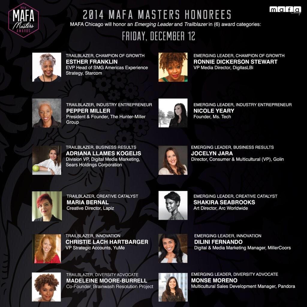 MsTechGroup's tweet photo. Congrats to our founder @nicoleyeary, Emerging Leader in entrepreneurship for @mafachicago #MAFAMasters14! #mstech http://t.co/LweKyyThoW