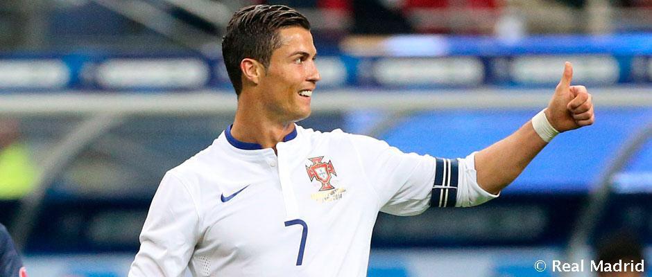 realmadrid's tweet photo. .@Cristiano ya es el máximo goleador de la historia de la Eurocopa (entre clasificaciones y fases finales) http://t.co/TxnlX46rh3