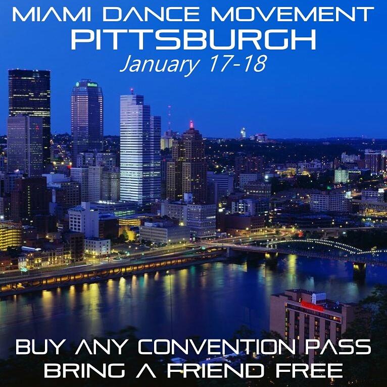 Are you ready to experience the ultimate dance convention? We can't wait to be in PITTSBURGH this January! #MDMtour