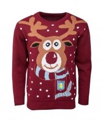 Mr_Chill_it's tweet image. Aston Villa Christmas jumper, had email yesterday to tell me, went to order one, sold out, sort your shit out Villa