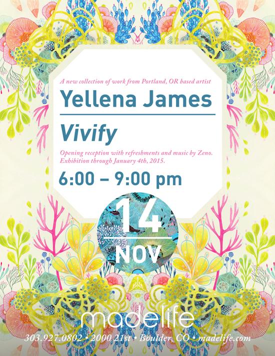 If you are in or around Boulder, CO, come out to my show at MadeLife, opening tonight 6:00pm! madelife.com