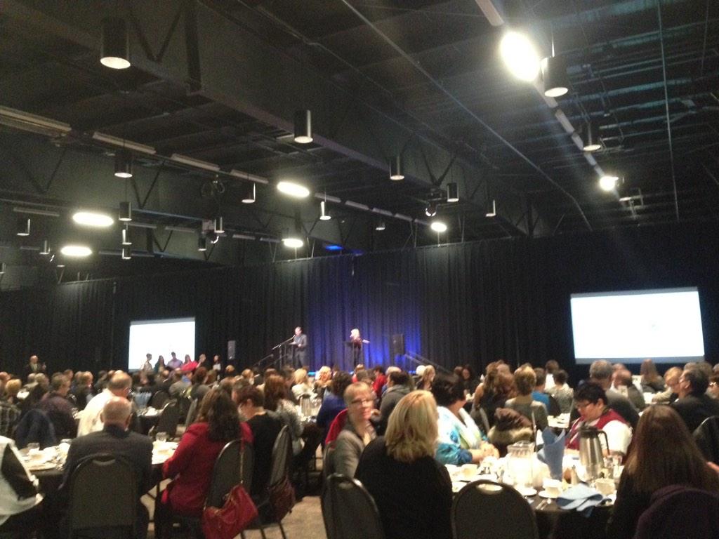 DavidKravinchuk's tweet image. An unbelievable turnout - once again - for @afpsaskatoon #Philanthropyday luncheon!