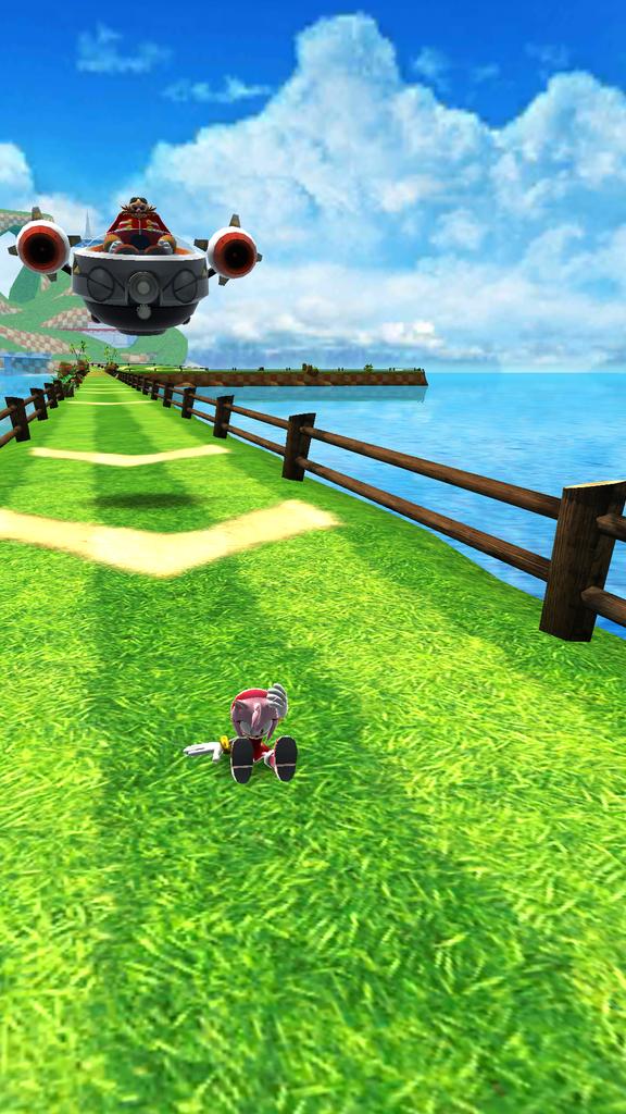 Knuttunk55's tweet image. エミーvsエッグマン。

...あ、リング0だったね。。。

#Sonic_Dash