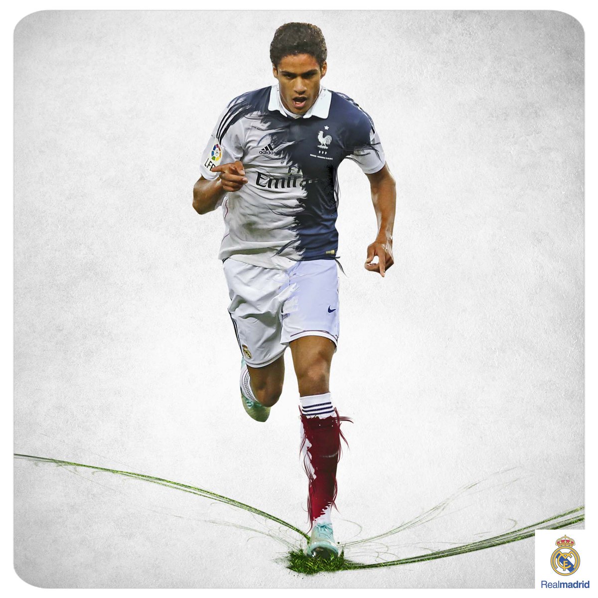 realmadrid's tweet photo. ¡En una hora juegan con sus selecciones James, Cristiano, Pepe, Benzema, Varane, Kroos y Khedira! ¡Suerte! http://t.co/qdH1f7UTuF