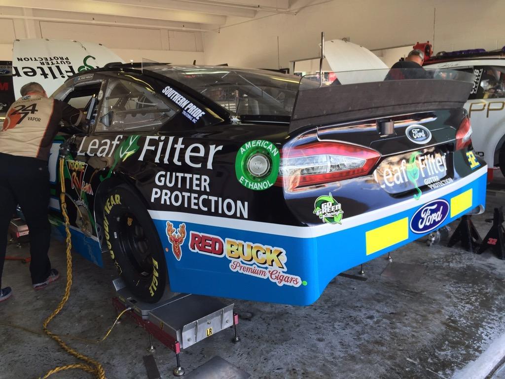 TeamRedBuck's tweet photo. Teamed up with @GoGreenRacing as a sponsor in Sunday's Sprint Cup Series @HomesteadMiami. Good luck @BlakeKochRacing! http://t.co/ROkyrqwkAQ
