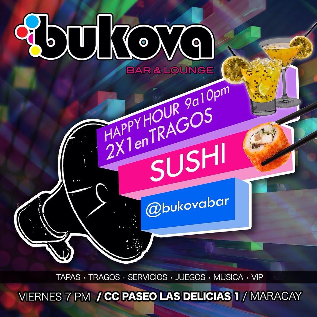 bukovabar's tweet photo. Los viernes en Maracay tienen nombre de #Bukovabar con la promoción de hora feliz en 2x1 en tragos http://t.co/7fTqUM8k7j