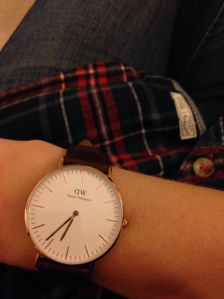 Mitchey88's tweet photo. Thank you to Daniel Wellington for making such a beautiful watch! @DW_Watches http://t.co/RDVdU5UATk