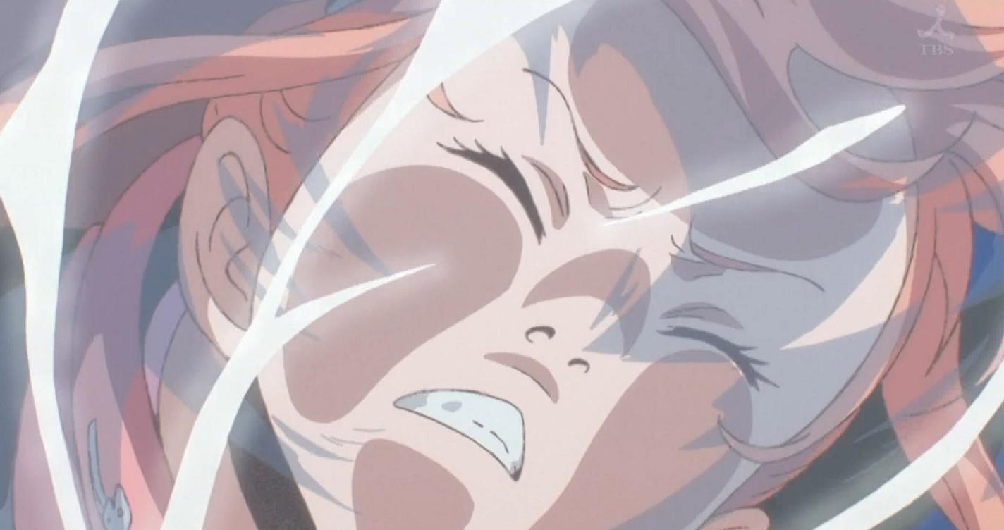 だびっど Twitterren 今週のポンコツ姫 アイーダはアンノウン迎撃に上昇するが 操作不能に陥り止まれない事態に キャピタルタワーより来るものよりずっと高度が上がっちゃって んぉ 衝撃におしつぶされるヒロインのお顔がｗｗｗ G Reco G