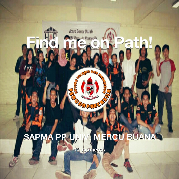 Find me on #Path now! Go to: path.com! #thepersonalnetwork