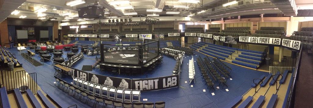 TomBakley's tweet photo. Getting closer at the historic Grady Cole Center #FightLab42 http://t.co/yMB8nR6aOU
