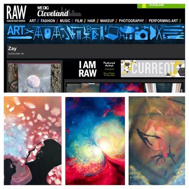 RawCleveland's tweet photo. Our #artistoftheday is @starbeing! Zay is a talented artist that draws his inspiration f... http://t.co/1RI9sO1QmC http://t.co/x8hKQeFx1L