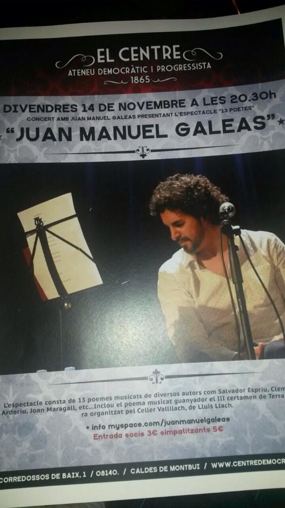 jmanuelgaleas's tweet photo. @ElCentruCaldes #13Poetes #caldesdemontbui http://t.co/abOB9d3qaW