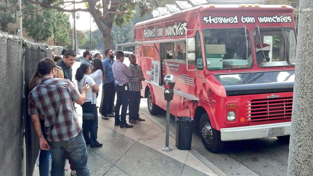 There better be tons o buns in there! <a href="/SteamedBunMunch/">Steamed Bun Munchies</a> at Mid ale #westwood