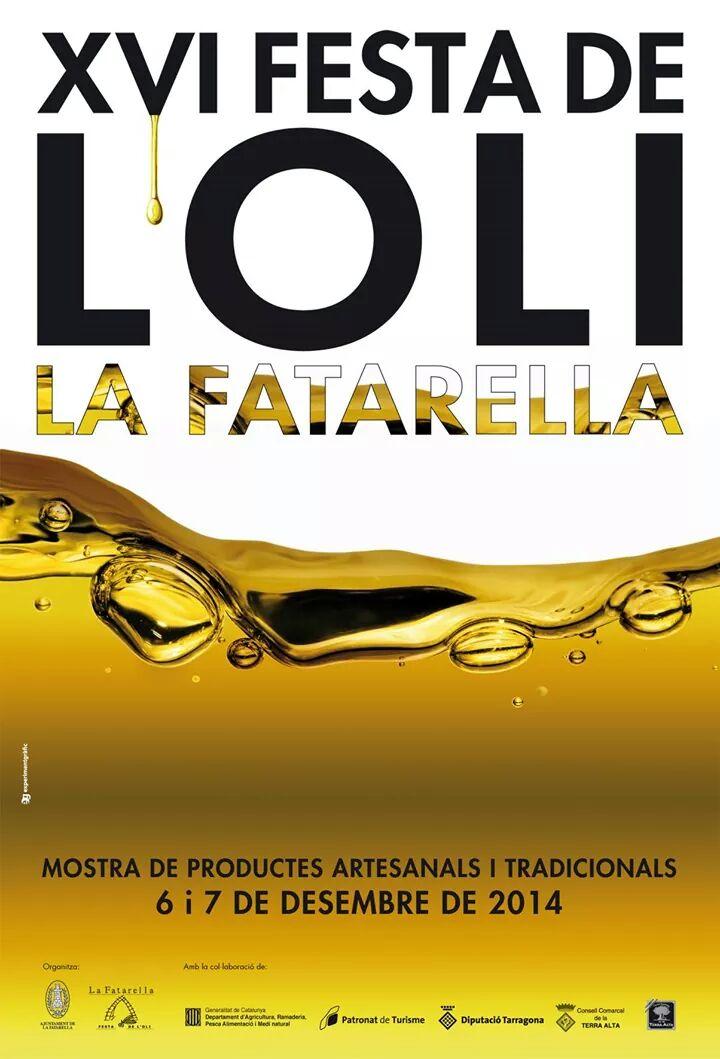 Els dies 6 i 7 de desembre estarem amb una paradeta a la 16a Festa de l'Oli de <a href="/lafatarella/">lafatarella</a>