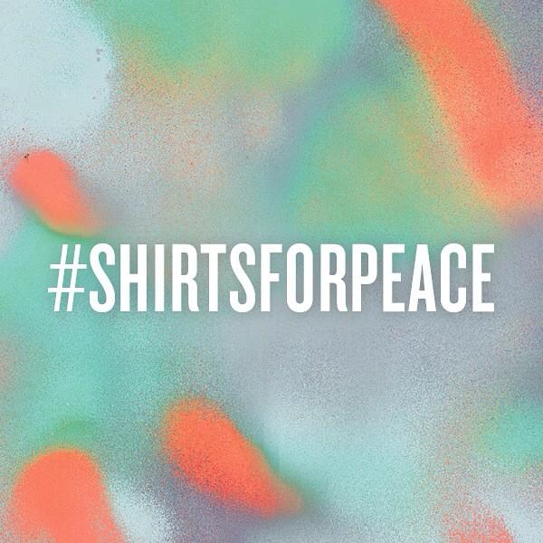 Schnaydermans's tweet photo. Schnayderman's X The Non-Violence Project. Released 15 November. @NVPFoundation @Schnaydermans #shirtsforpeace http://t.co/CaPhliN4Rp