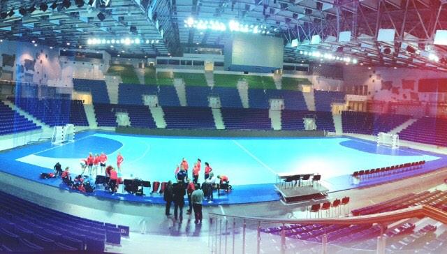 lottakulju's tweet image. Ska bli roligt att spela här imorgon! #spännande #challengecup #hifk