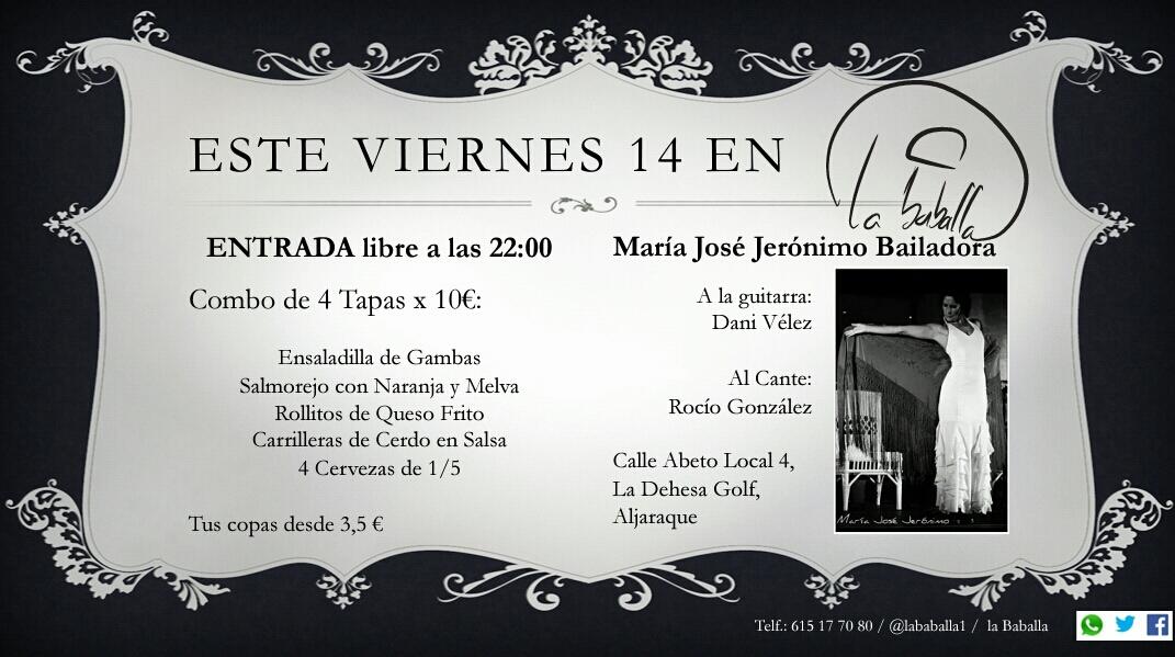 mjosejeronimo's tweet photo. Aún estás a tiempo para venir a La Baballa
@huelvaturismo @Flamencaymas @FlamencoMovil @HuelvaBN  @Flamenkuratweet http://t.co/6lIOt4mbrd
