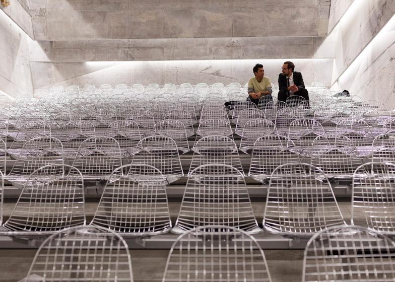 dezeen's tweet photo. Reader comment: "I suppose I'd have to bring my own cushion" http://t.co/KGmOFD0wAd http://t.co/JbeztqQwbP