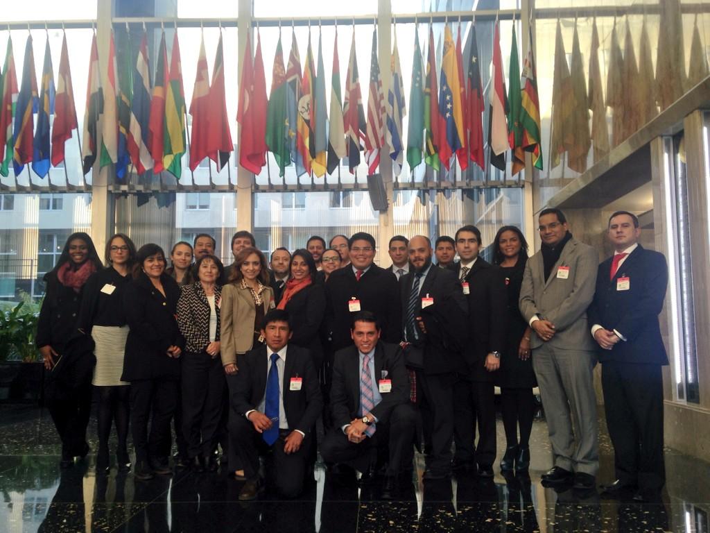 GeorgetownLatAm's tweet photo. Thank you @StateDept for receiving the Innovation &amp; Leadership in Government Program from @Georgetown today #ILG2014 http://t.co/DaQSVmDUah
