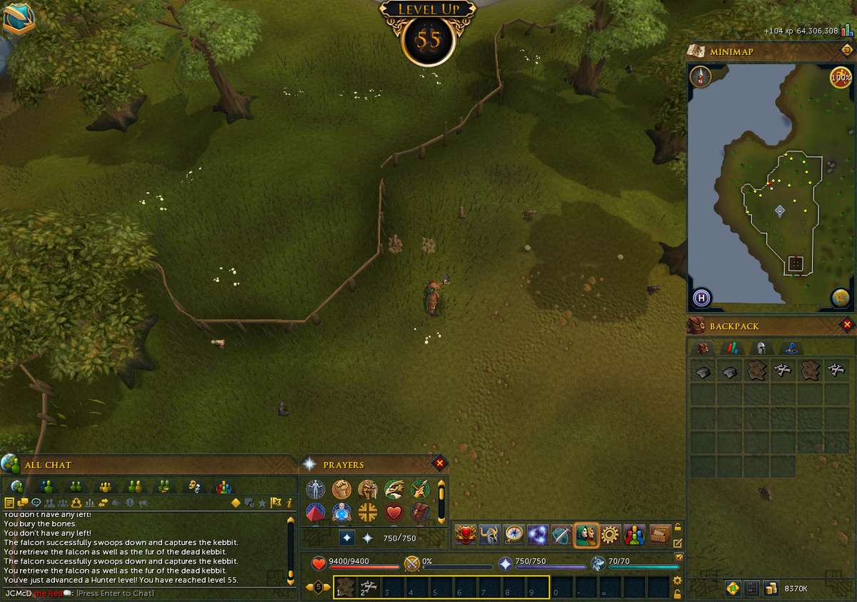 TheClulessGamer's tweet photo. 55 Hunter today :D enjoying training! #rs3 #clueless #hunter #training #1to99 http://t.co/Ol1bZVohd9