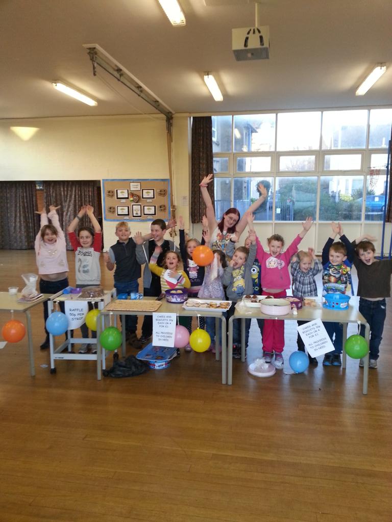 finphomicnat's tweet photo. @BBCCiN The Children at GO BANANAS before and after school club held a bake sale and raffle and raised £81 #MyTotal http://t.co/WSwrrB2oaP