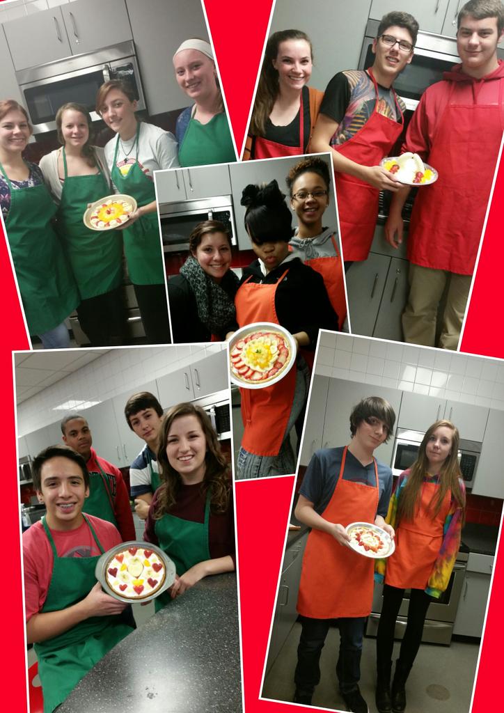 Great job to my other groups who did awesome with their fruit pizzas!!! #culinaryfun