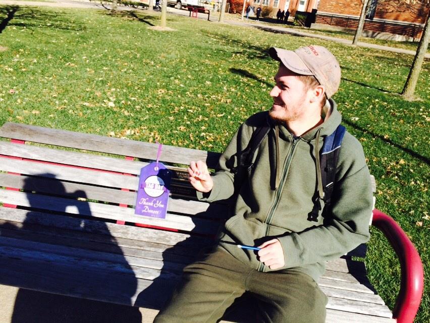 ItsOnly_Tommy's tweet photo. Dustin found a tag! Thankful for all the donors #trumantagday http://t.co/cWr03PbnSP