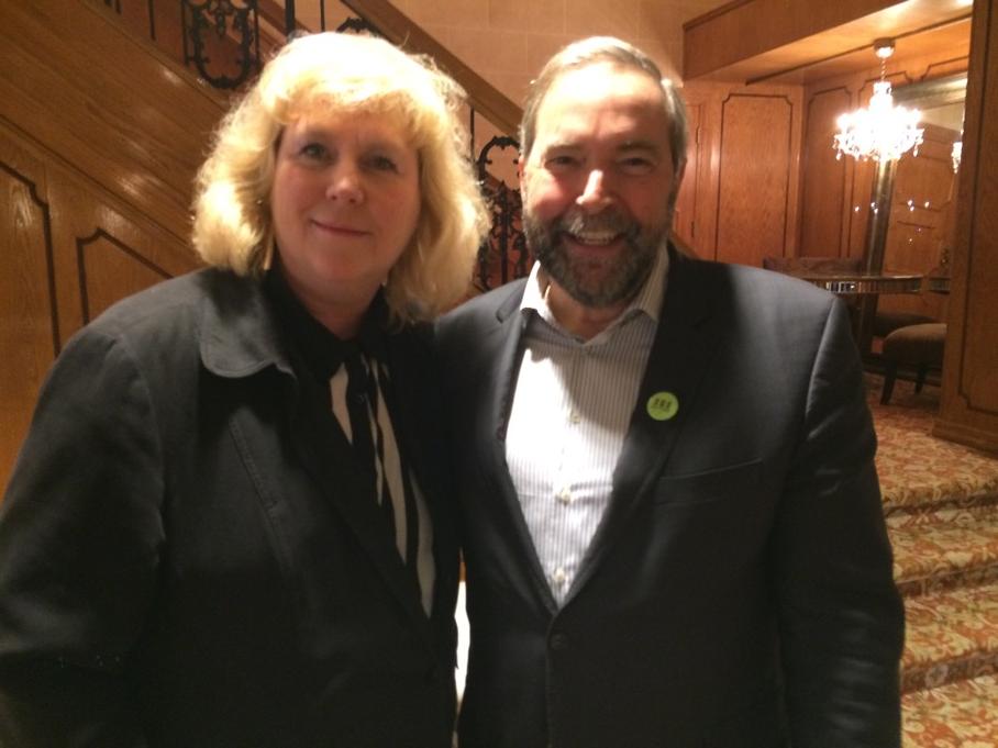 Nan_Hutch's tweet photo. @ThomasMulcair "No greater priority than investing in our children - build the Canada of our dreams" #childcare2020 http://t.co/Exlw7RZeCV