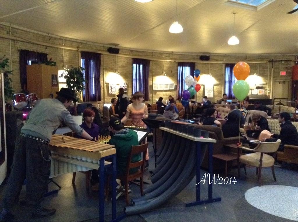 Ann (@saxchixpix) on Twitter photo Live from the <a href="/BullringUofG/">The Bullring</a> #MusiCircus <a href="/uofg/">University of Guelph</a> #music #uofg <a href="/UoGSOFAM/">School of Fine Art&♬</a> avantgardeclass Live from the <a href="/BullringUofG/">The Bullring</a> #MusiCircus <a href="/uofg/">University of Guelph</a> #music #uofg <a href="/UoGSOFAM/">School of Fine Art&♬</a> avantgardeclass