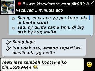 TambahKontakBB1's tweet photo. Testi Jasa tambah kontak BB, Dri OS Kisekistore #promotepin #jasatambahkontak #promosipin 0812 876 40009 Pin:26999A44 http://t.co/QpcFMpNkhz