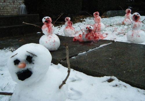 The snow is coming.... and zombies.... #zombies