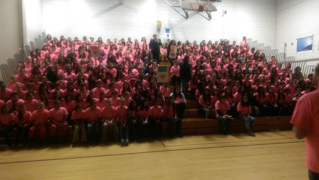 The girls at Dare to Be Rare are already having a great time!