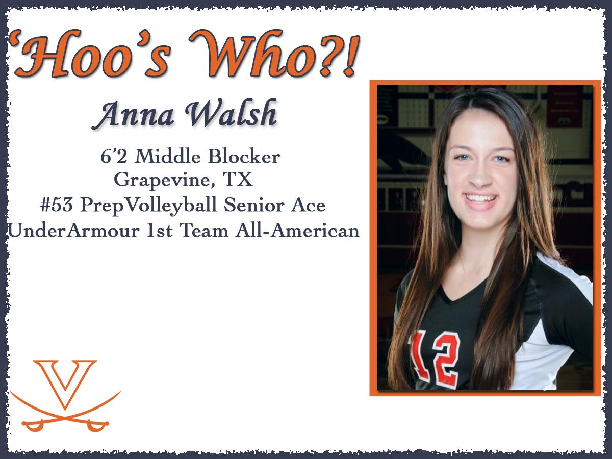 UVAVolleyball's tweet photo. #HoosWho?! We are excited to announce our 2015 signees, Anna, Kat, and Harley! #Wahoowa http://t.co/koH94SwrAU