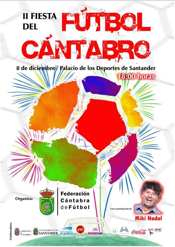 Es un orgullo presentar la Fiesta del Fútbol a la gente del fútbol Cántabro @fcf_es. ¡Enhorabuena a los premiados!