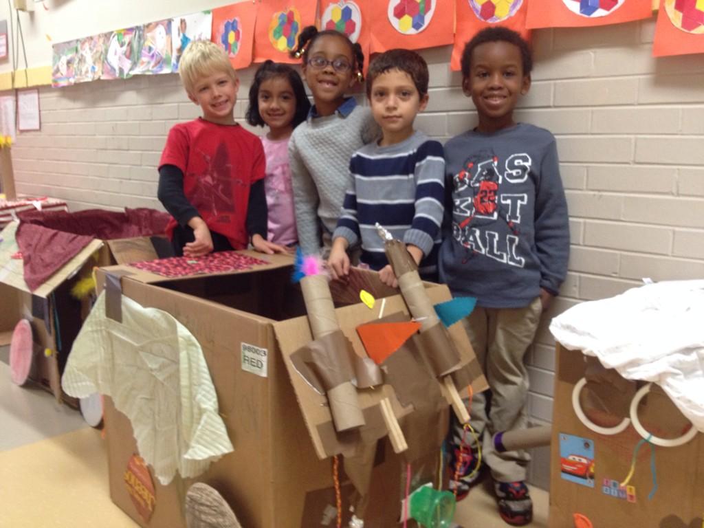 manateereads's tweet photo. 1st graders create their own vehicles just like in Going Places! #GRApeter http://t.co/7SDs6VYfGI