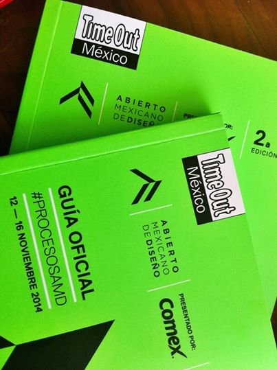 abierto_cdmx's tweet photo. ¿Ya tienen su #GuíaOficialTOM del Abierto Mexicano de Diseño? @TimeOutMexico #AMD14 http://t.co/AHUnc80eZ3 http://t.co/FOCWmusdkr