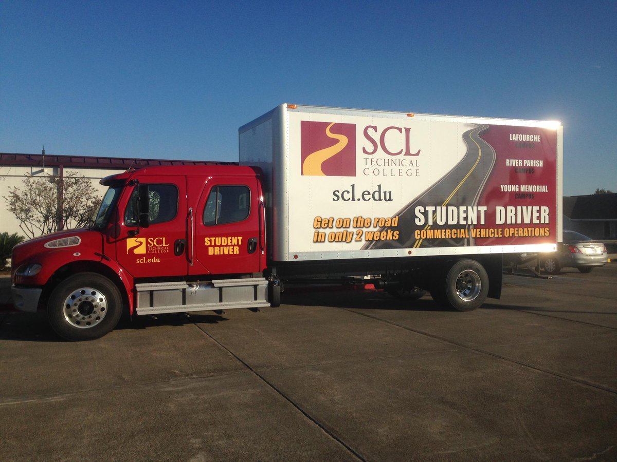 LouisianaWorks's tweet photo. SCL CDL's new signage @SCLTC_Director @LCTCSWorkforce #education #cdl2014 http://t.co/Tw7p82C0zm (HT RT @SCLLafDean) #Louisiana #workforce