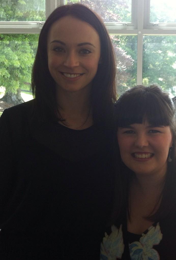 MereanaAustin's tweet photo. I had the pleasure of meeting the lovely @TovaOBrien http://t.co/04GUaXjzme